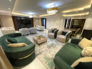 لعشق الفخامه شقه مفروشة في المهندسين للايجار اليومي والشهري في المهندسين