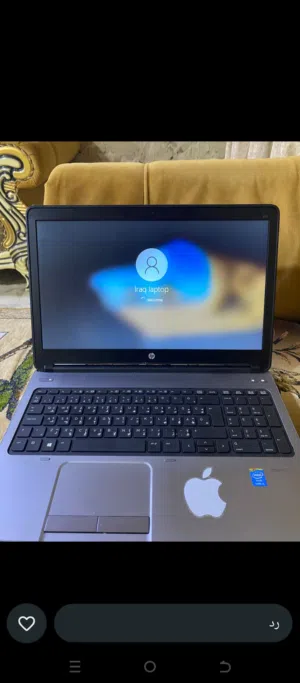 hp  هارد ssd 256 رام 8 المعالج 4210 كور  i5 حجم الشاشه 15.6 جديد اصل وفصل لا مبدل بي شي ولا هاي شاحن