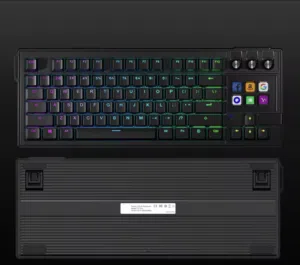 كيبورد MRSVI K1 PRO لوحة مفاتيح LCD مرئية AI 80%