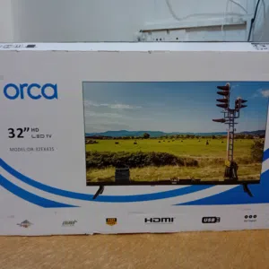 new brand Tv woth remote and box