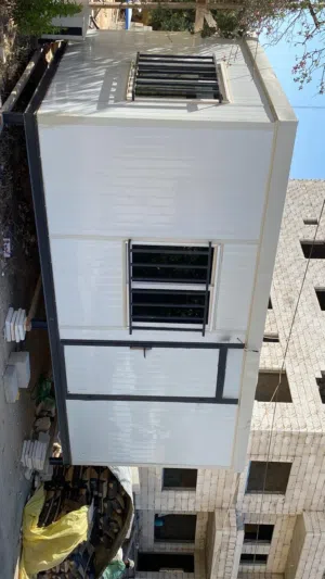 كرفان 5*3  مكتب مهندس مقيم ومكيفه للأيجار 150 شهري