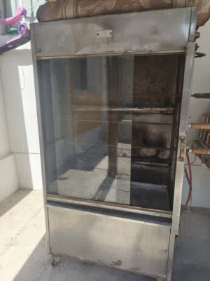 شواية دجاج مالة مطاعم لكنها استعمل منزلي بحالة جيدة