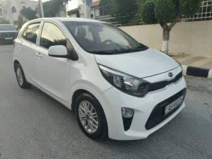 كيا بيكانتو موديل 2021 لون ابيض محرك 1250cc