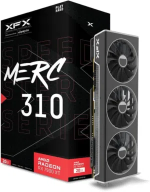 بطاقة رسومات الألعاب Radeon 7900xt XFX Speedster MERC310