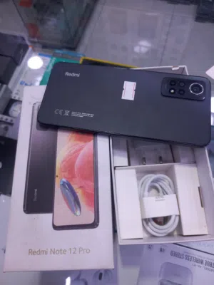 جهاز Redmi Note 12 Por مواصفات،256جيجا ورام8 مستعمل بحالة الوكالة