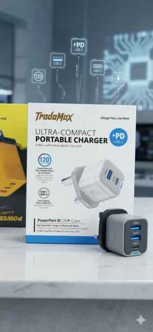 شواحن TradaMax 120W الخارقة بسعر الجملة - لأصحاب المحلات والموزعين
