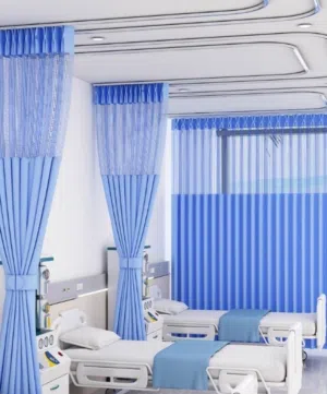 ستائر مستشفيات و عيادات و منازل مقاومه للبكتيريا و الرطوبه و الاشتعال