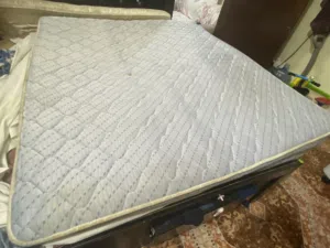 Mattress for sale king size (used) 10omr (size - 200 x 180 x15cm)