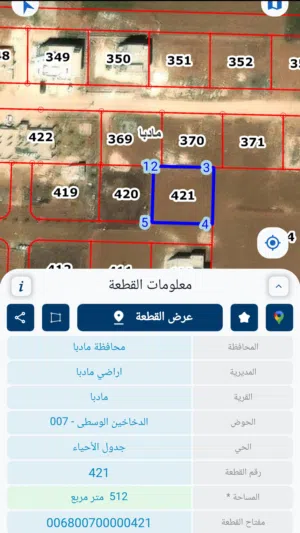 Residential Land for Sale in Madaba Al Nnozha