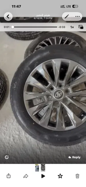 سريه ديسكو قومه لاندكروزر VXR2023اصليه ماشيه 1000كيلو فقط المكان جنزور