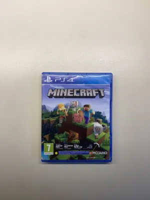 سيدي Minecraft PS4 بحالة جيدة جدا يحتوي على خدوش بسيطة
