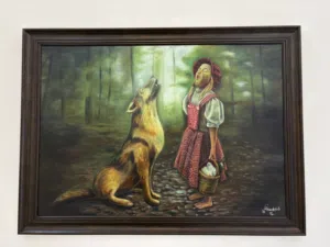 Hand-painted - beautiful and eye-catching oil painting