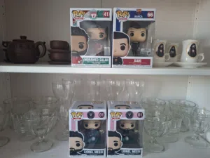 Funko pop Messi Salah Xavi