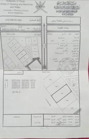 أرض سكنية في جبرين