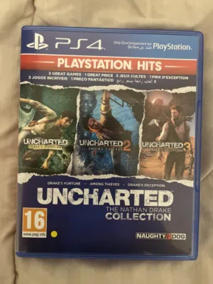 � للبيع: Uncharted: The Nathan Drake Collection - PS4  شبه جديد  السيدي نظيف جدًا، بدون خدوش،