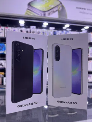 Samsung A36 5G ( 128 GB / 8 Ram)  سامسونج جديد A36 متوفر الان بافضل سعر  مع بكج (عضمة+كفر+لزقه)
