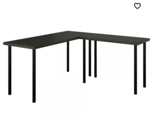 Brand new L shape table not used