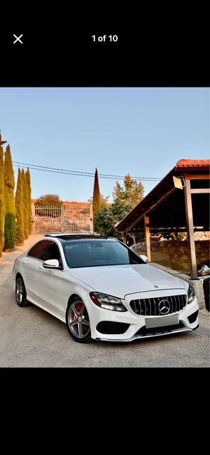 mercedes-benz-c300-2016-محرك-سعة-2000-254-hp-حصان-ترخيص-2016