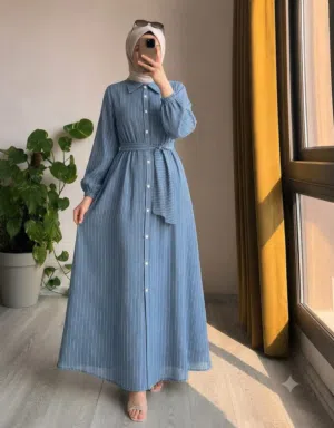 لما البلوزة تلاقي التنورة الصح... النتيجة بتحكي لحاله تنـورة دبـل كلـوش فـري سـايـز لـوزن 50-8