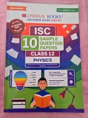 ISC CLASS 12 PHYSICS SOLVED SAMPLE QUESTION PAPERS 2026 EDITION OFFER