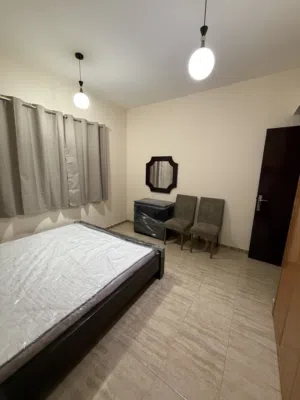 Furnished badroom with sharing bathroom