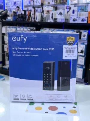 eufy Security Video Smart Lock E330, 3-in-1 Camera+Doorbell+Fingerprint