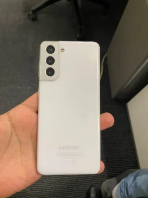 Used Samsung Galaxy S21 5G Pearl White 128GB in Excellent Condition