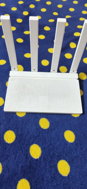 راوتر شاومي ax3000t مستعمل  يدعم واي فاي 6