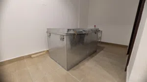 Metal (steel) storage box - صندوق حديد (معدني) للتخزين