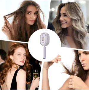 Electric Spray Retractable Air Cushion Comb.