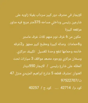 400 m2 5 Bedrooms Apartments for Rent in Hawally Mishrif