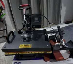 مكبس حراري للطباعه 10 *1