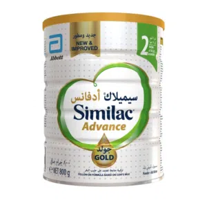 Similac Gold Formula Milk Stage 2 (6 -12 Months) 800 g حليب سيميلاك جولد المرحلة الثانية (800 غرام)