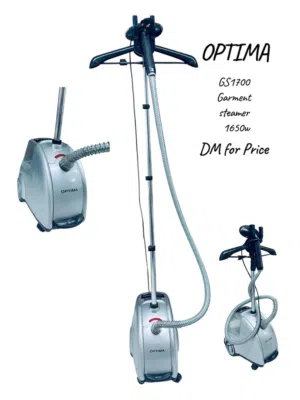 Optima Gs1700 Garment Steamer  1650 W Excellent Condition  Price -25 BD Little Negotiable