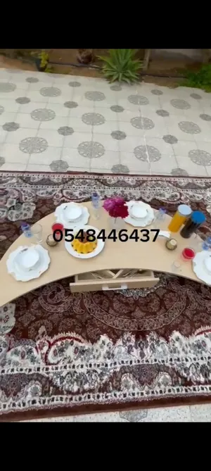 طاولة طعام ارضية رمضانيه