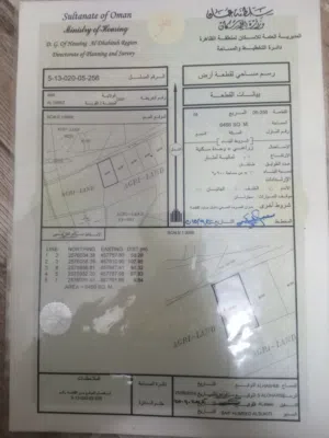 ارض سكني زراعي لبيع من المالك