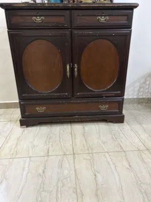 كبت شفونيره خشب قوي لون بني مستعمل