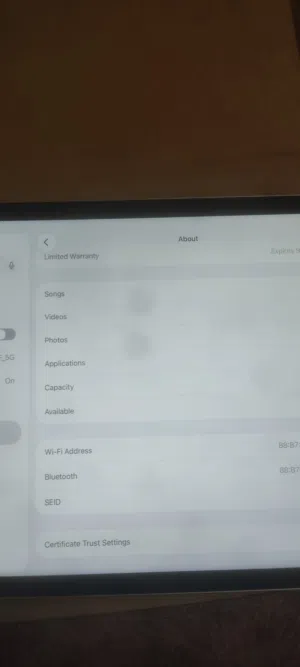 ايباد 9 نظيف