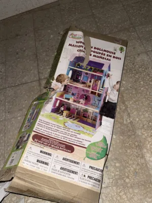 لعبة أطفال بنات جديدة فقط الكرتون تالف girls kids toys new only the cartoon is damaged