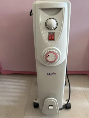 Oil radiator with timer