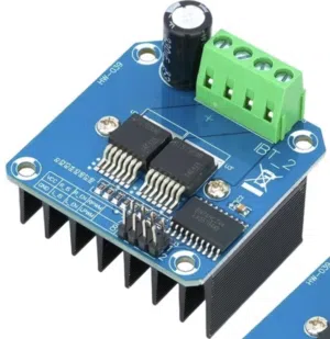 قطعة BTS7960 43A وحدة قيادة محرك عالية الطاقة / وحدة قيادة سيارة ذكية لأردوينو مع حد تيار