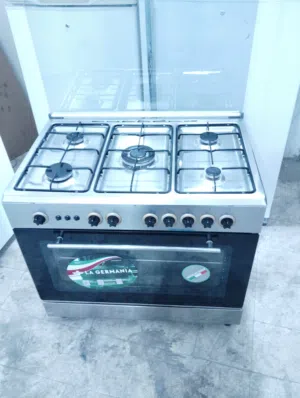 نبيع طباخ فلكو ايطالي 5 شعله مقاس 60 في 90 اشعال ذاتي كامل ليت اضاءه في الفرن بحاله ممتازه معا التوص