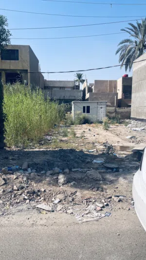 قطعةارض سكنية بشارع الاخطل بالاعظمية للبيع