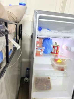 ثلاجة صغيرة
