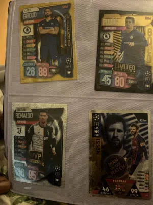 Football cards collection edition