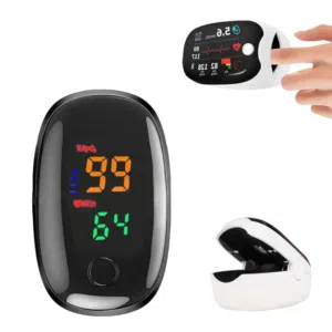 جهاز قياس نسبه الاكسجين بالدم و نبضات القلب  جهاز مقياس تأكسج النبض بأطراف الأصابع  Pulse Oximeter