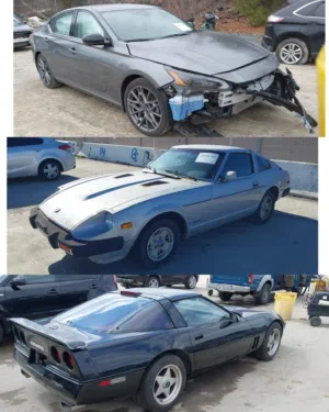 للحجز بالشحن : 1- نيسان التيما 2023 SR 2.0T (2- داتسون 1983 z280 ) 3- ( كورفيت 1988 L98 )