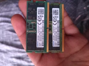 حبتين رام 16gb(*2) ddr5 5600mhz للبيع