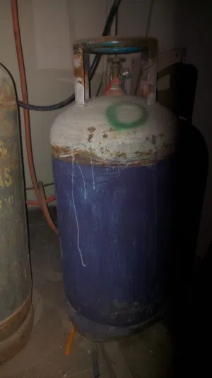 سلندر غاز الحجم الوسط