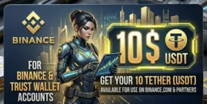 متوفر كروت باينس للعملات الرقميه USDT-Binance